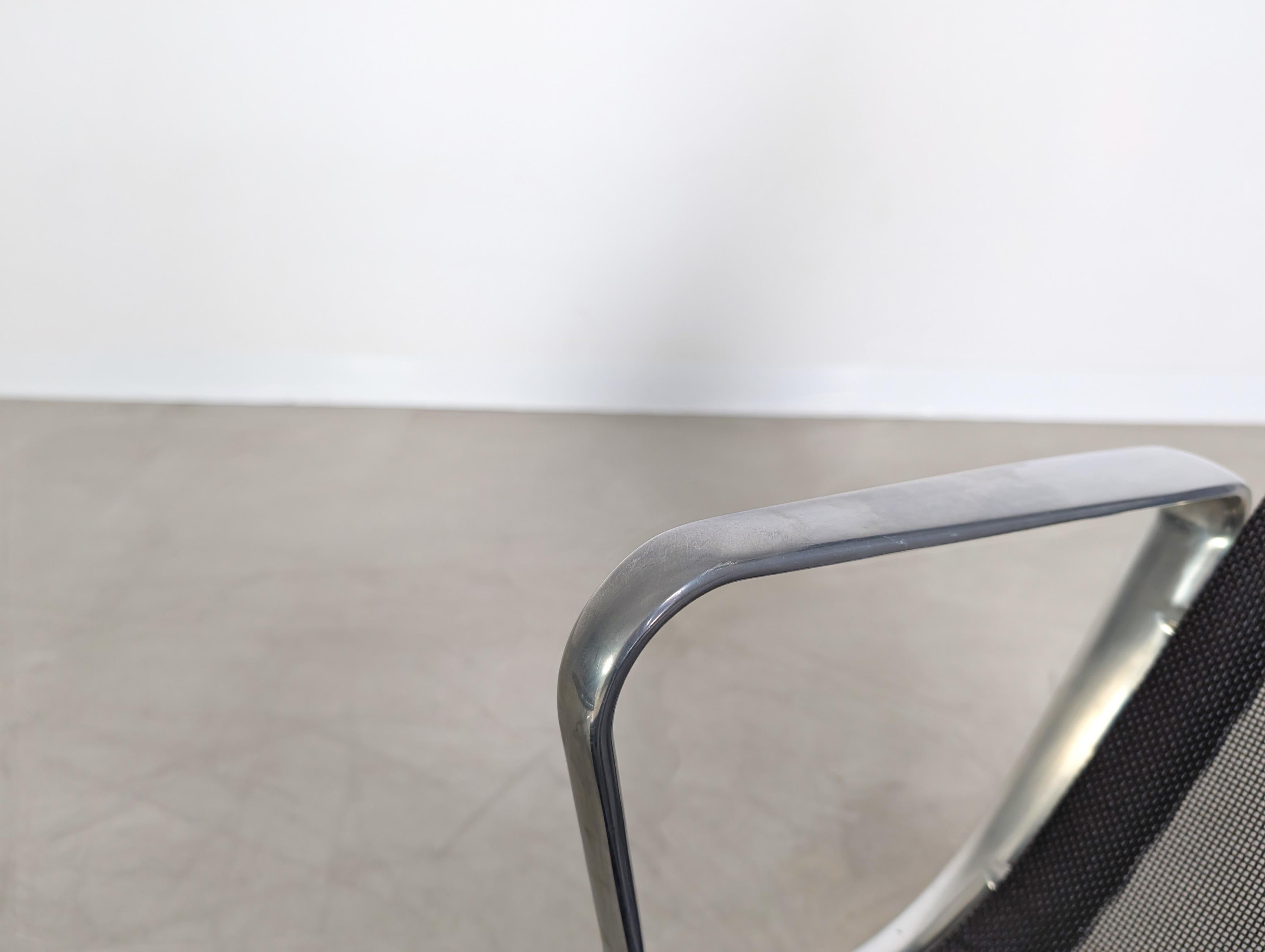 9x Original Vitra EA 115 Sessel Charles & Ray Eames Netz Mesh en venta 2