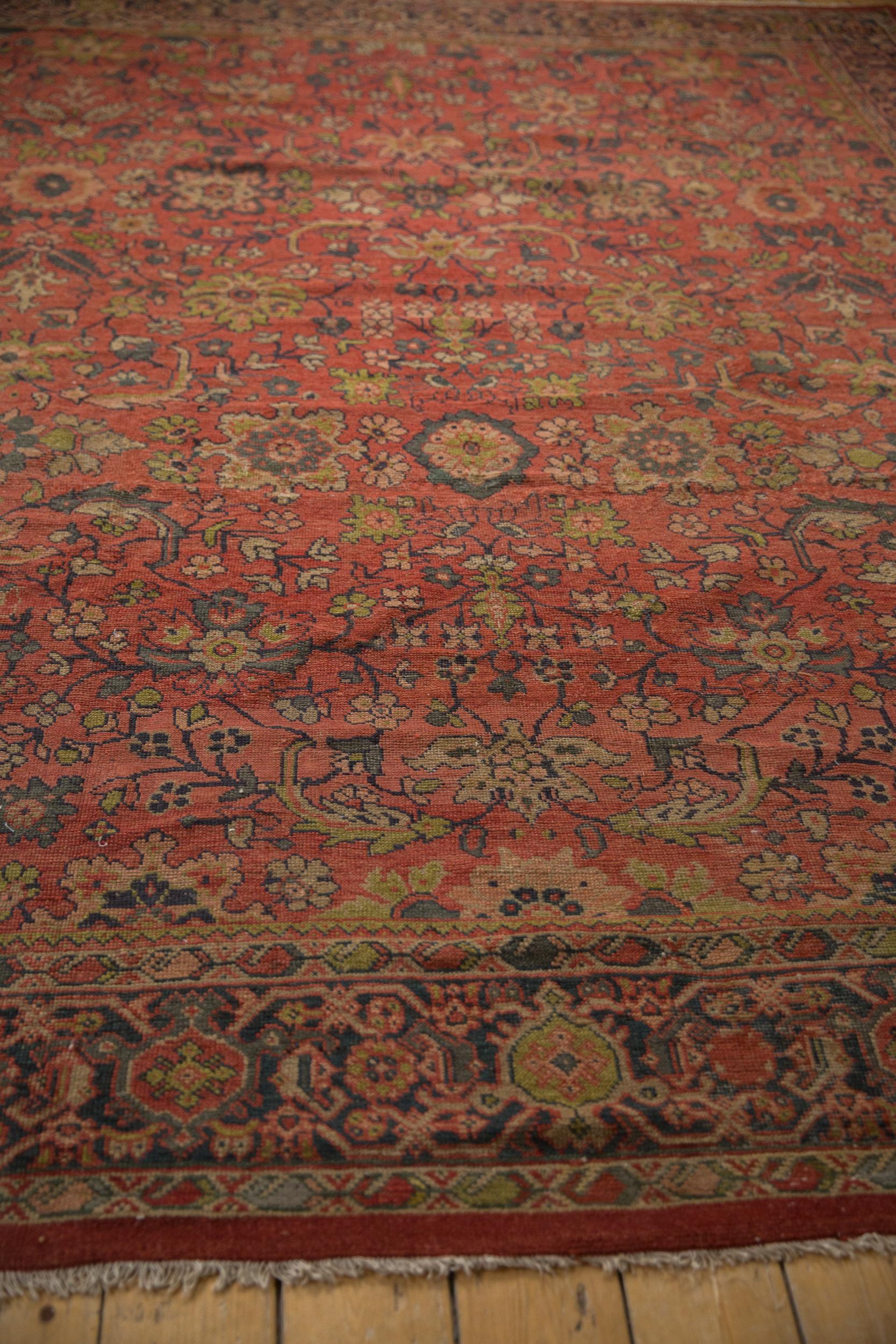 Vintage Mahal-Teppich (Handgeknüpft) im Angebot
