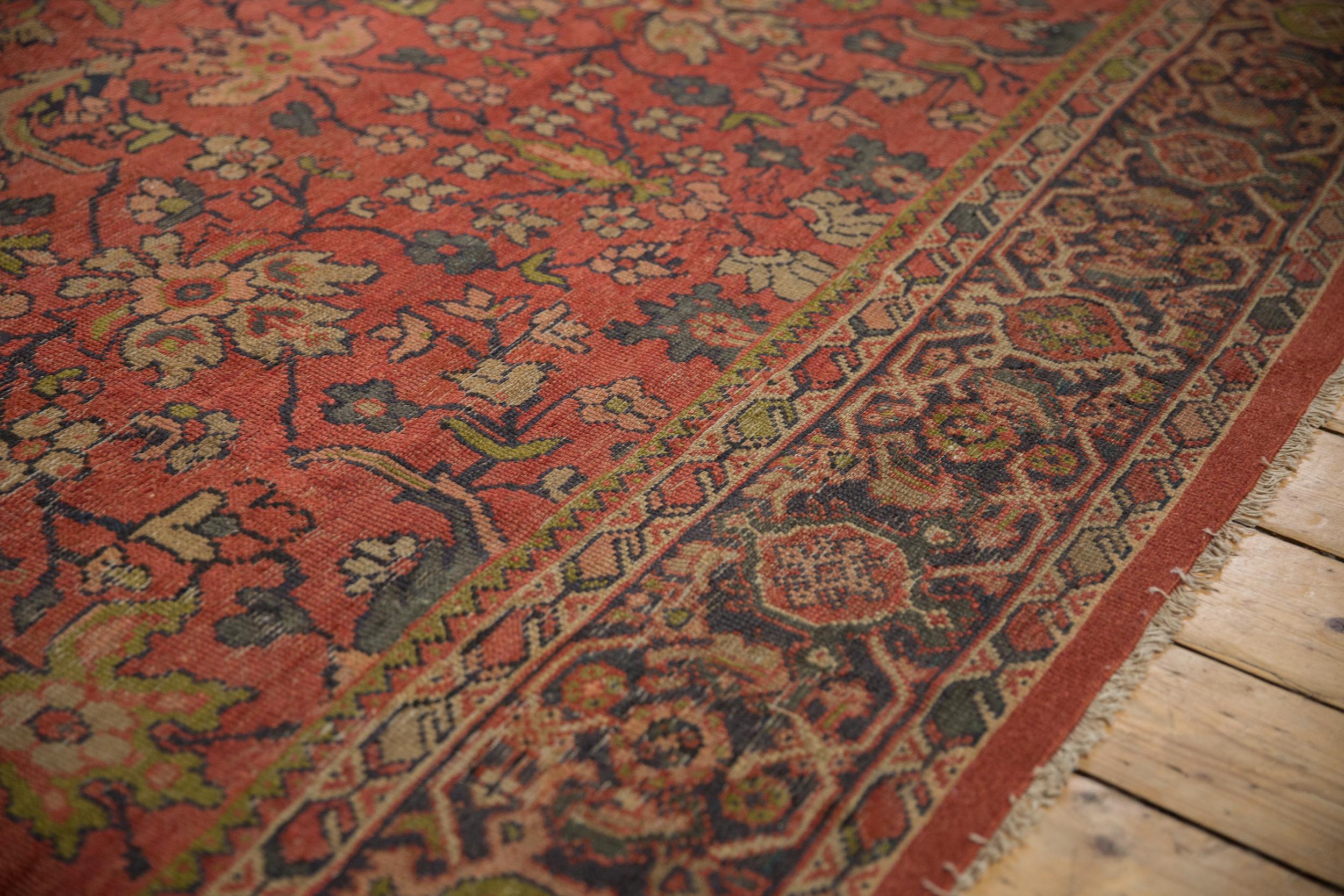 Vintage Mahal-Teppich (Wolle) im Angebot