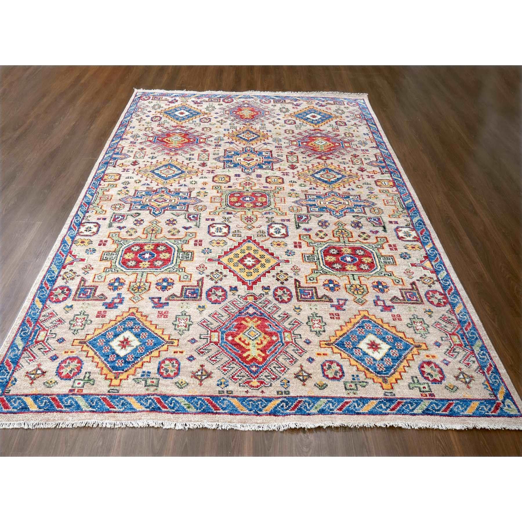 This is a truly genuine one-of-a-kind Supple Collection, Hand Knotted, Pure Wool, Oriental Rug. It has been Knotted for months and months in the centuries-old weaving craftsmanship techniques by expert artisans.
Primary materials: Wool
Latex: No