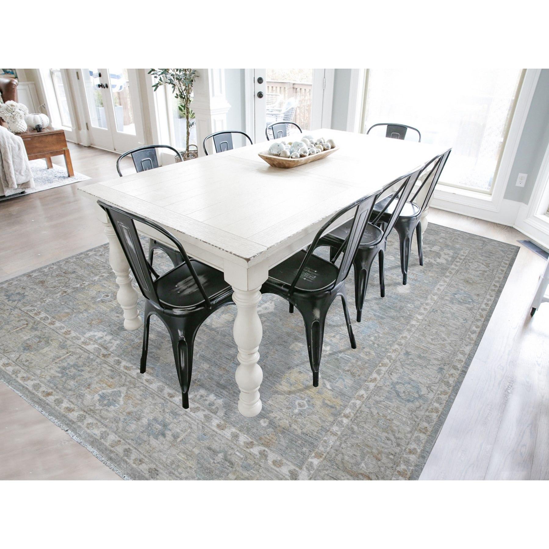 This is a truly genuine one-of-a-kind Heriz All Over Design, 100% Wool, Hand Knotted, Oriental Rug. It has been Knotted for months and months in the centuries-old weaving craftsmanship techniques by expert artisans.
Primary materials: Wool
Latex: No