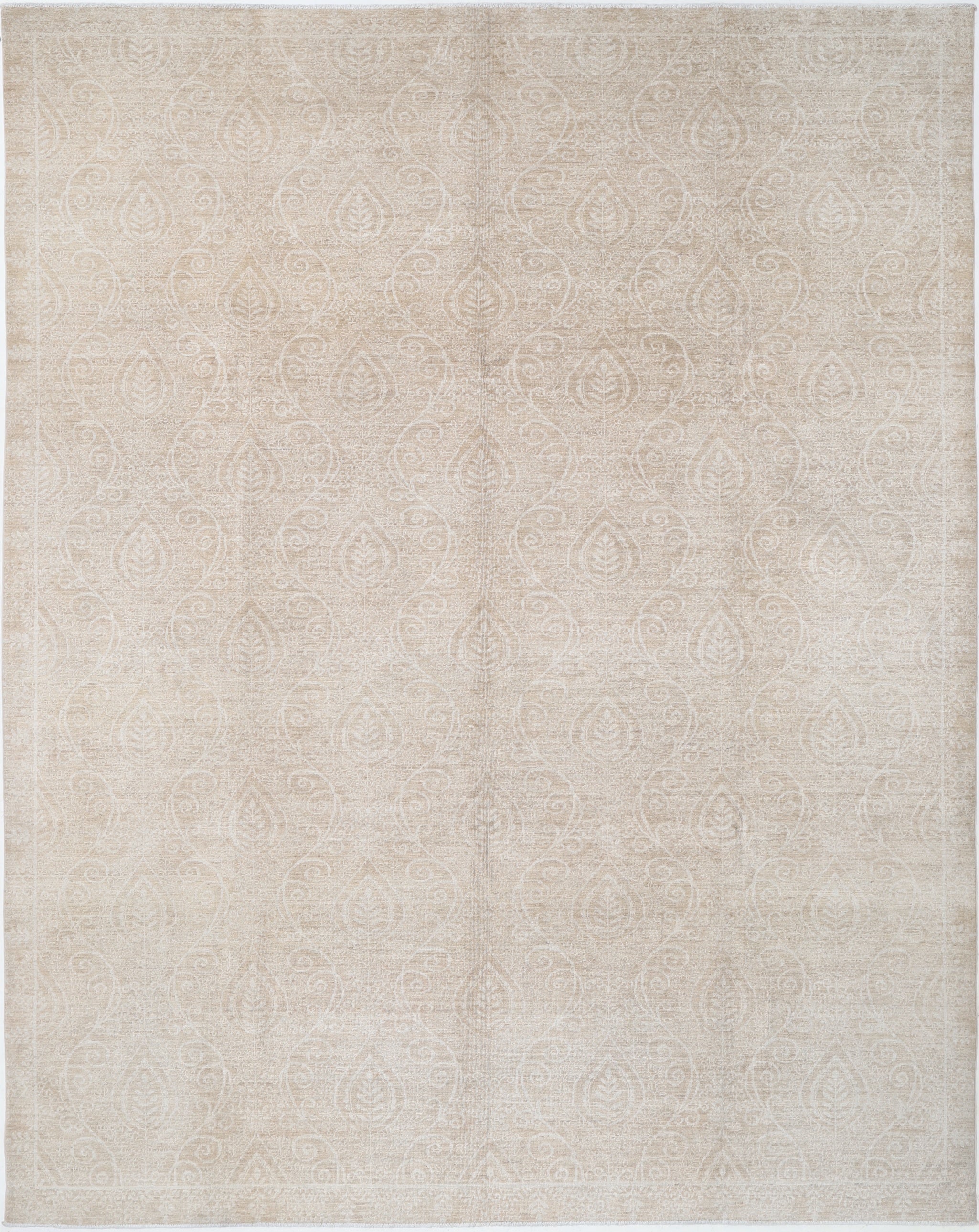 9x11.3 ft Hand Knotted Turkish Large Wool Area Rug. Living Room Carpet