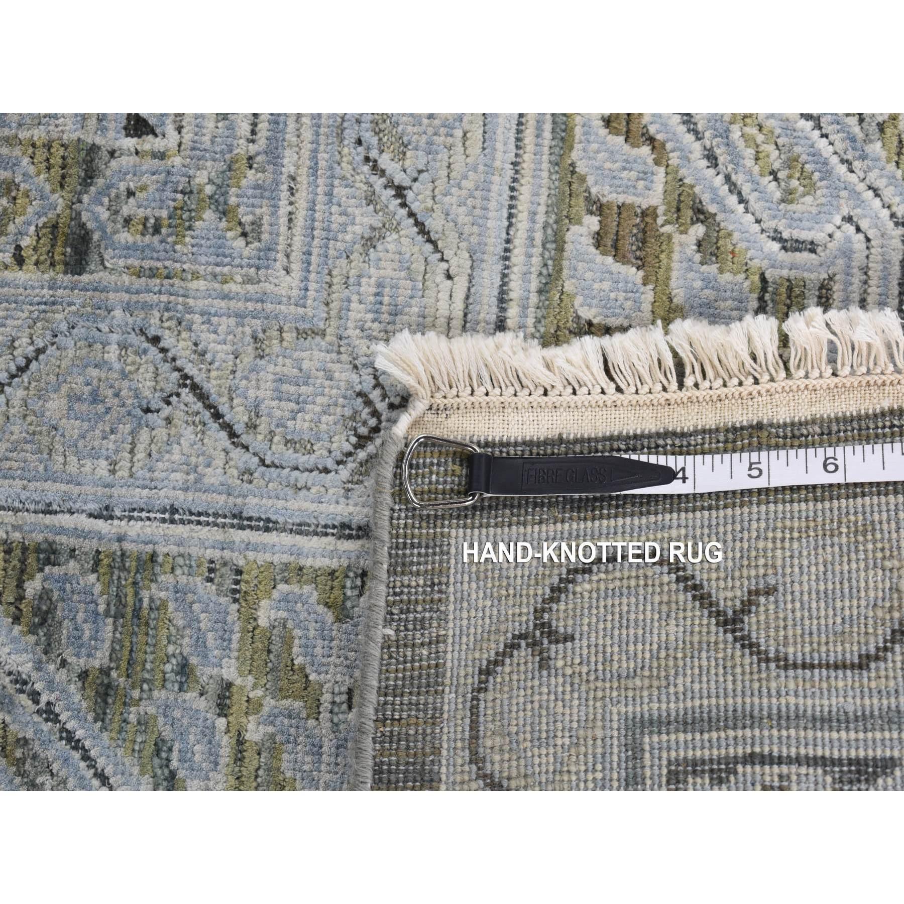 Tappeto orientale annodato a mano 9'x11'7