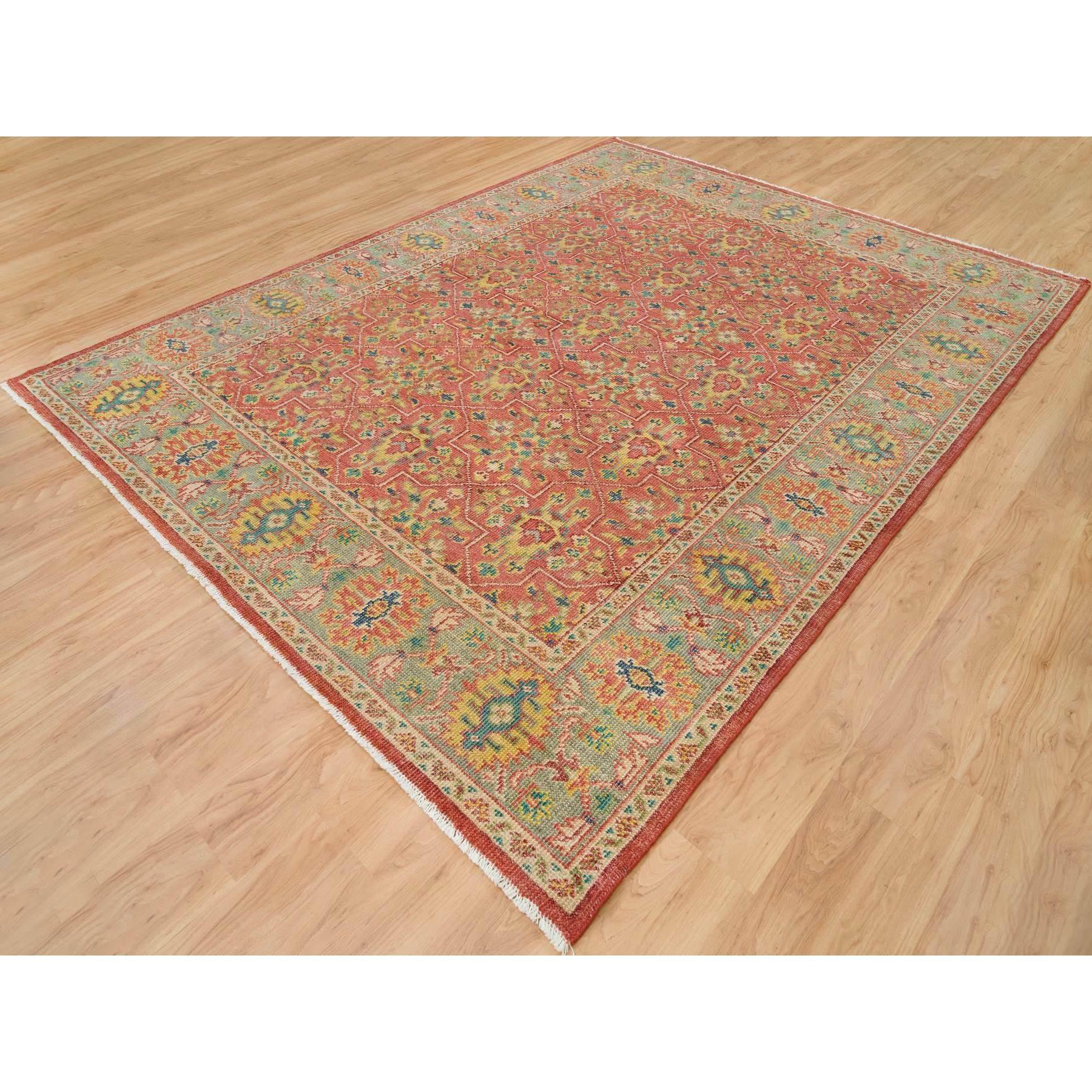 Indiano Tappeto in lana morbida 9'x11'9