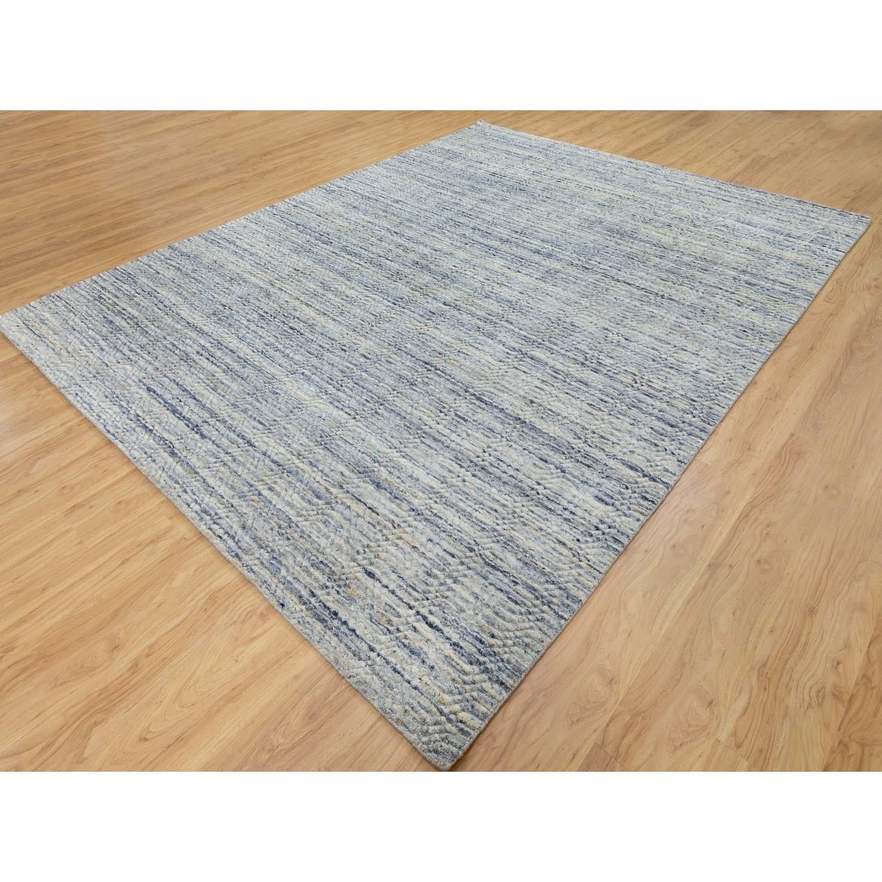 Indiano Tappeto in lana organica 9'x11'9