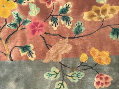 9x12 Antique Chinese Art Deco Rug Walter Nichols 274x351 cm c.1920
