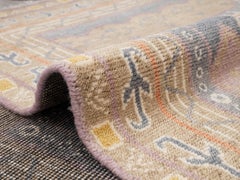 9x12 Beige Gray Persian Hand Knotted Khotan Wool Rug ( G-11479 )
