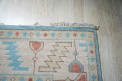 9x12 Blue Hand-Knotted Wool Octagonal Medallions Tribal Modern Carpet Rug