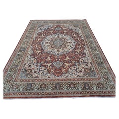 Tappeto Heriz Design del XVIII secolo 9x12 Ft. Tutta lana. Tappeto fatto a mano in stile antico