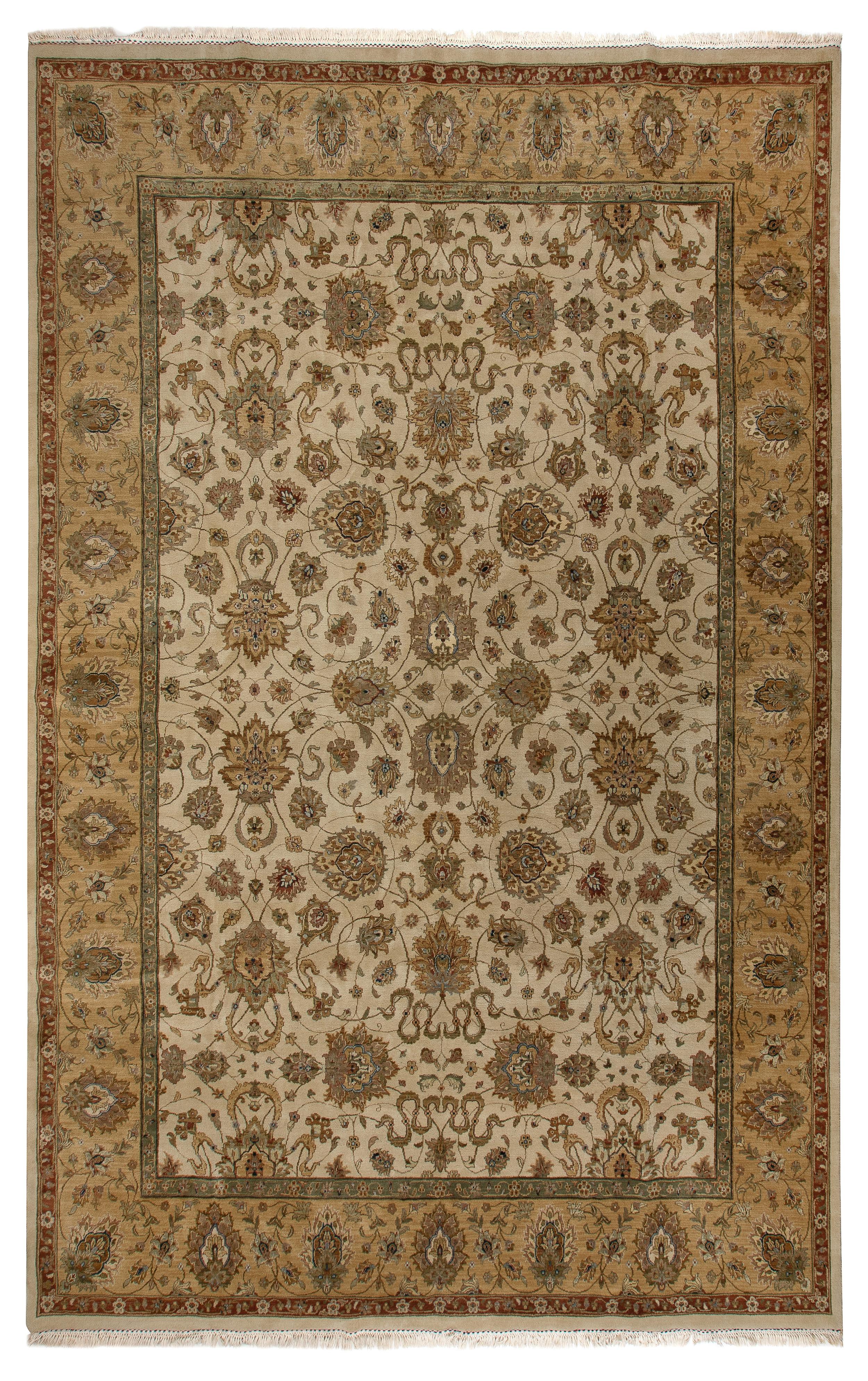 Turco Tappeto grande Oushak turco fatto a mano 9x12 Ft, 100% lana morbida e tinture naturali in vendita