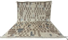 9x12 Ft Modernity Tapis de style marocain fait à la main. Options sur mesure disponibles. 100 % laine