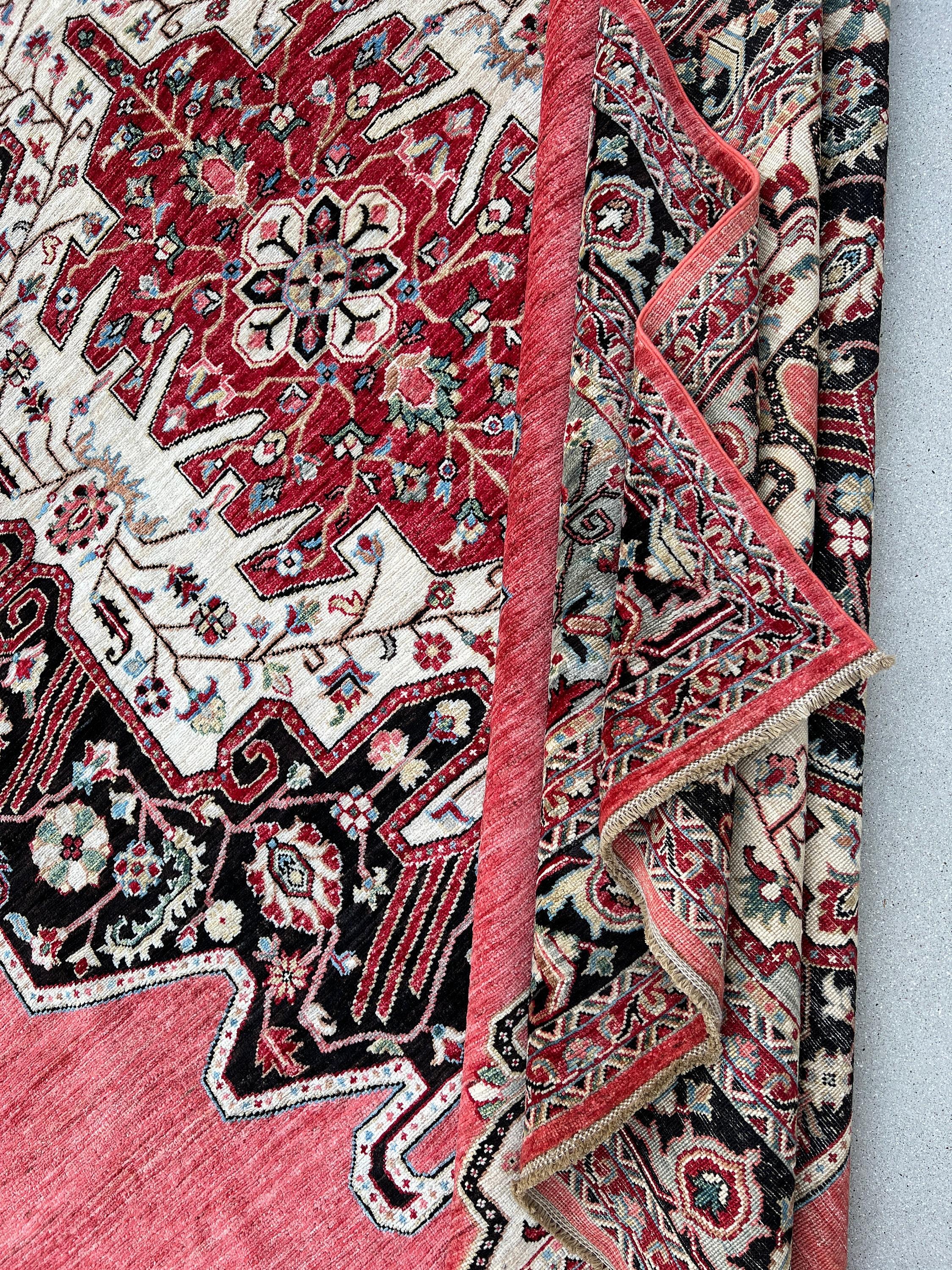 Hand-Knotted Afghan Rug Premium Hand-Spun Afghan Wool Fair Trade For Sale 1