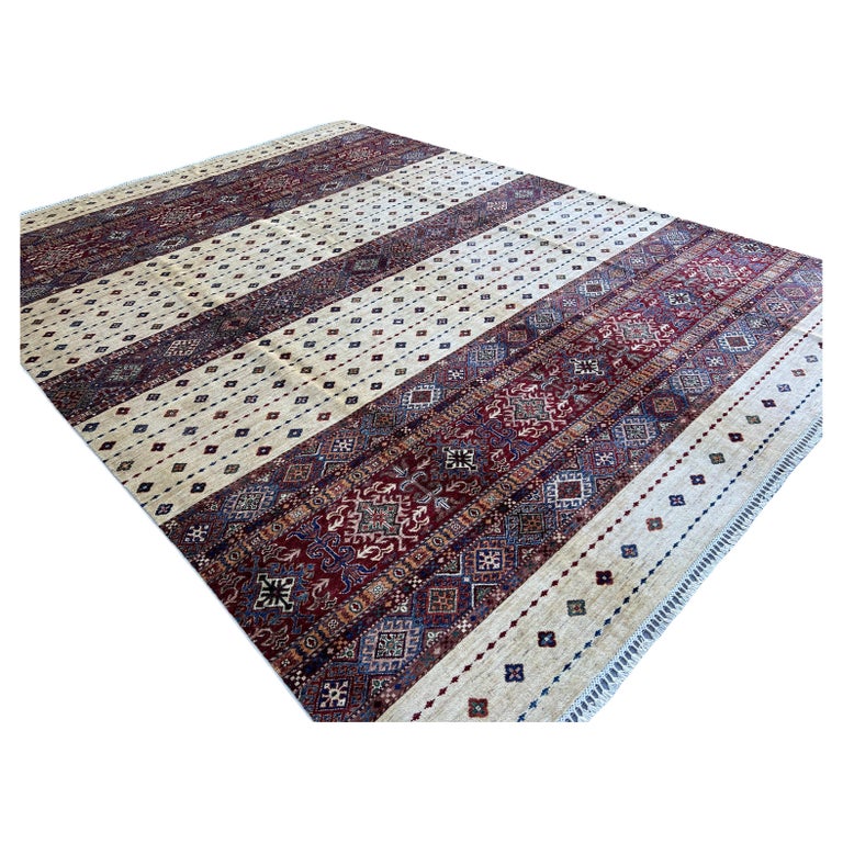 Fair Rug Hand-Knotted Afghan Rug Premium Hand-Spun Afghan Wool Fair Trade For ...