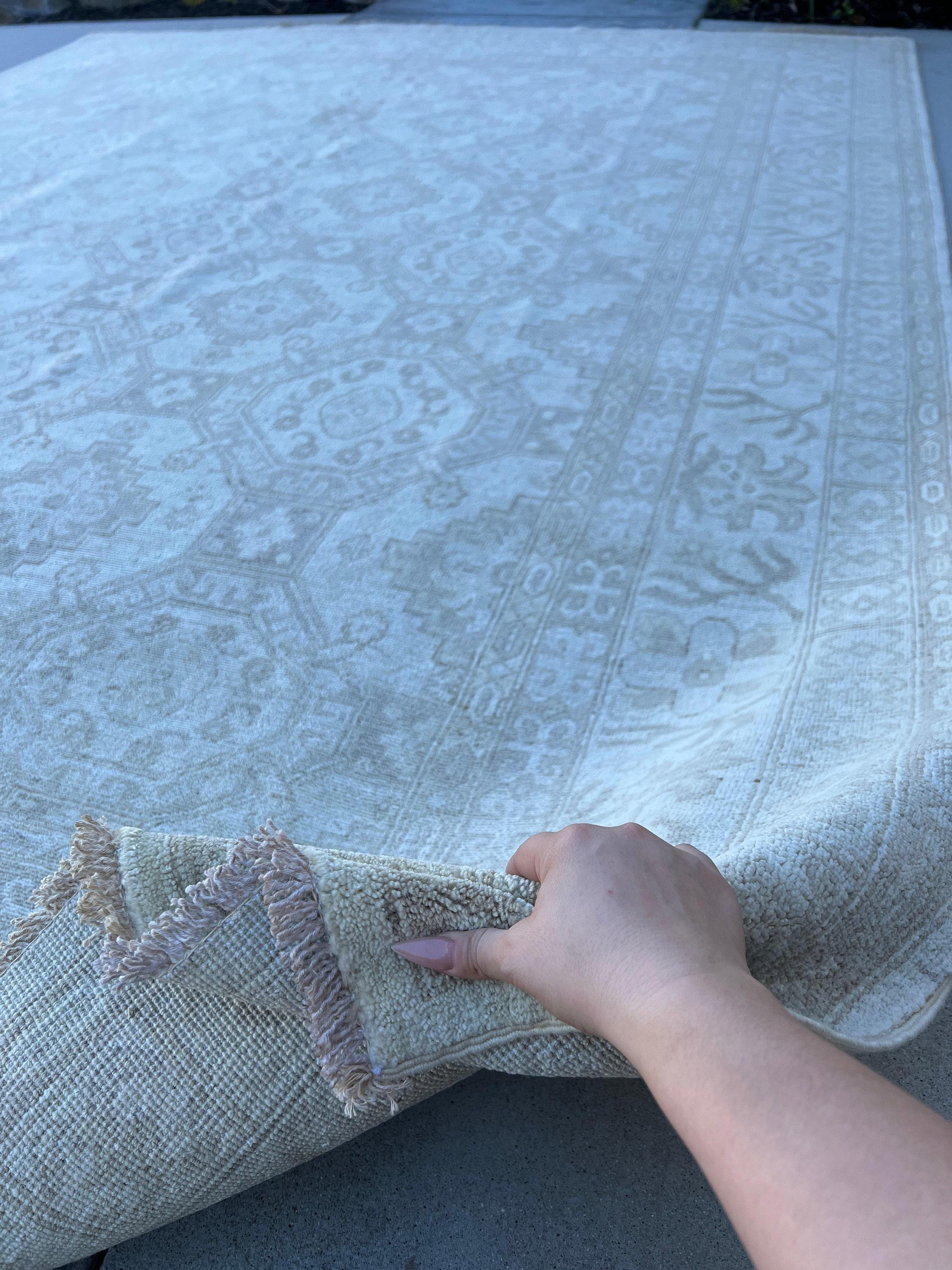 Handgeknüpfter afghanischer Teppich Premium Handgesponnen afghanische Wolle Gedeckt Neutral im Zustand „Neu“ im Angebot in San Marcos, CA