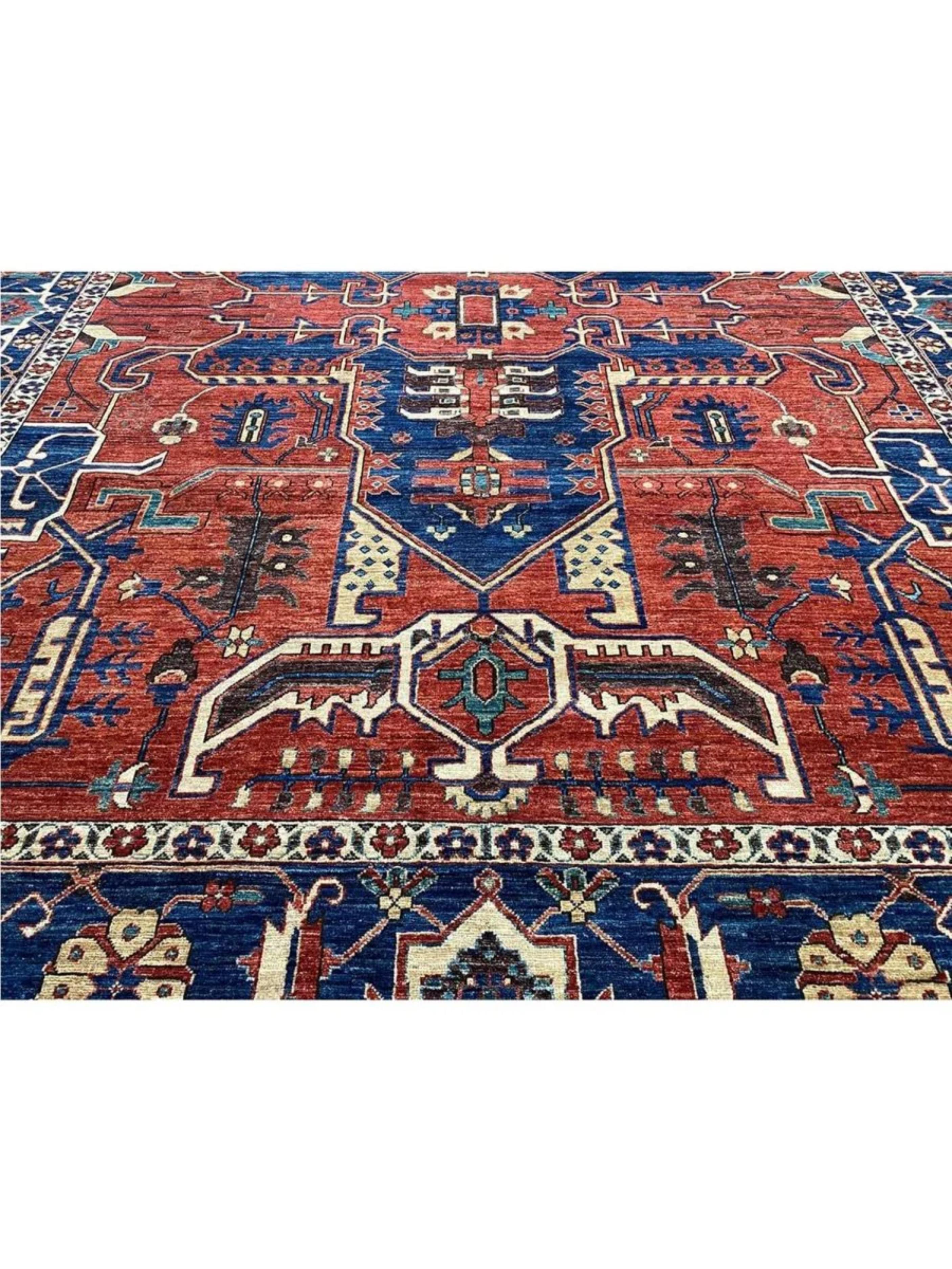 9x12 Tapis de style Serapi noué à la main Neuf - En vente à Dallas, TX