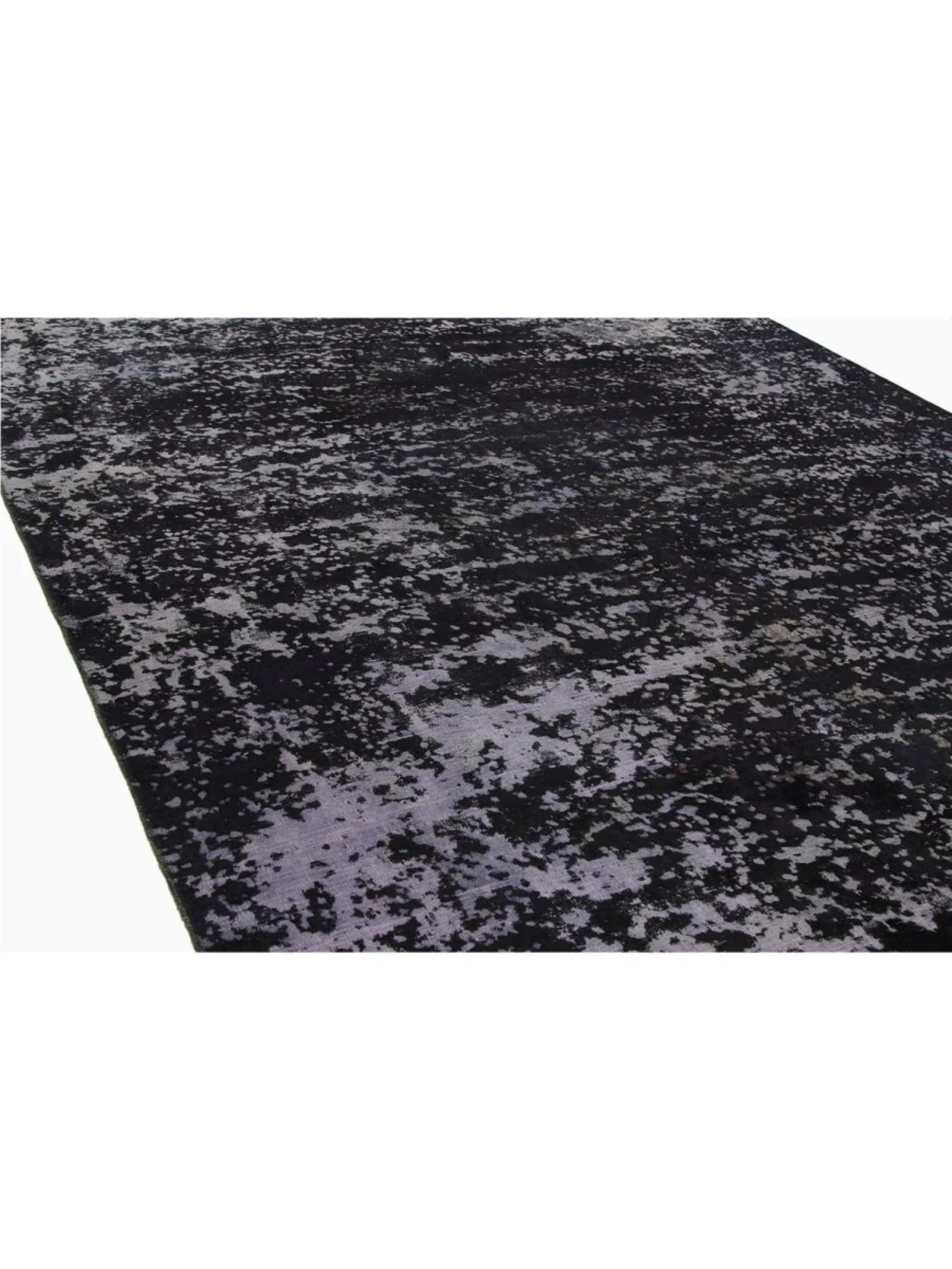 Fin du 20e siècle 9x12 Tapis surteint Vintage Distressed noué à la main en vente