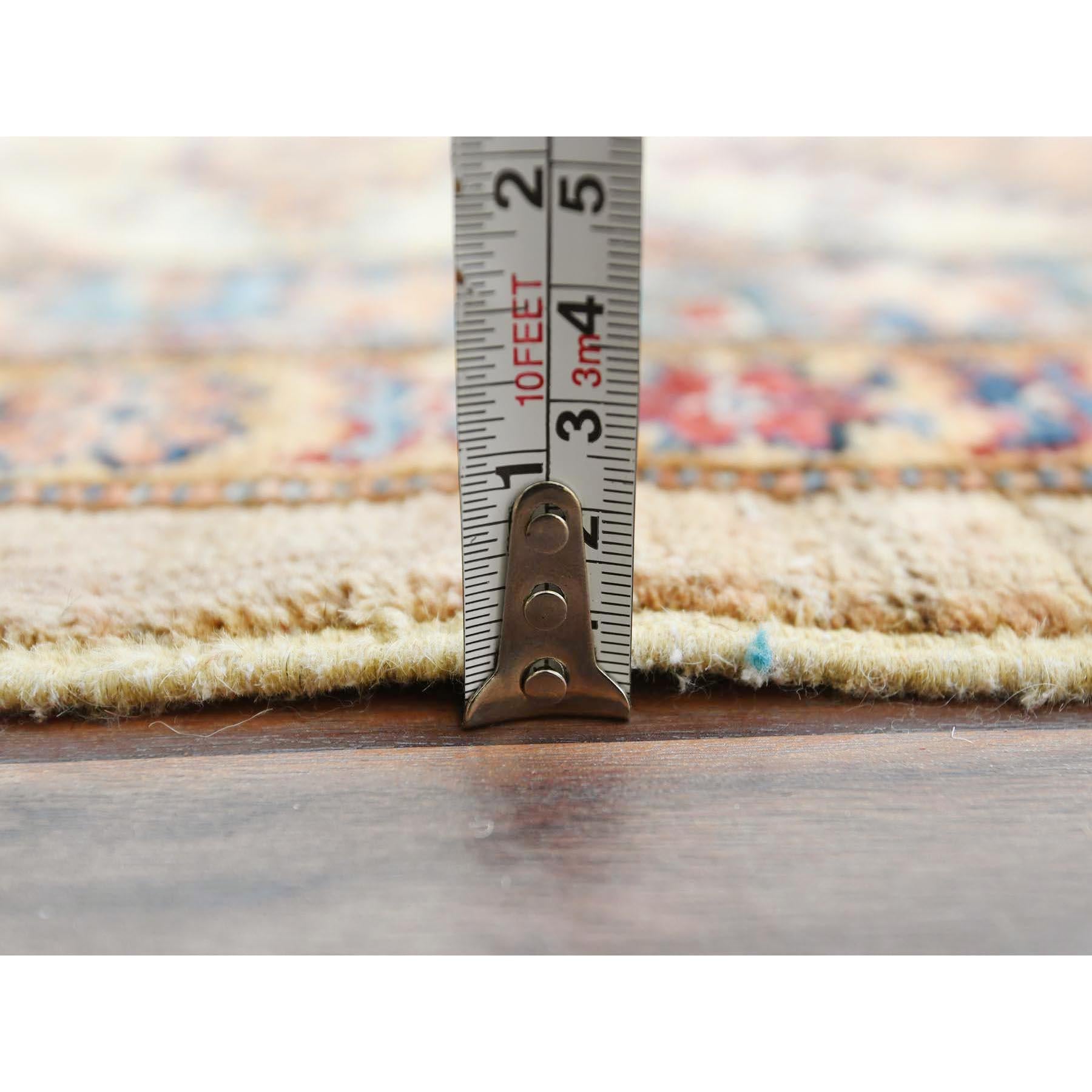9'x12' Marrón Miel, Lana Pura, Anudada a Mano Alfombra Oriental Afgana Super Kazak en venta 4