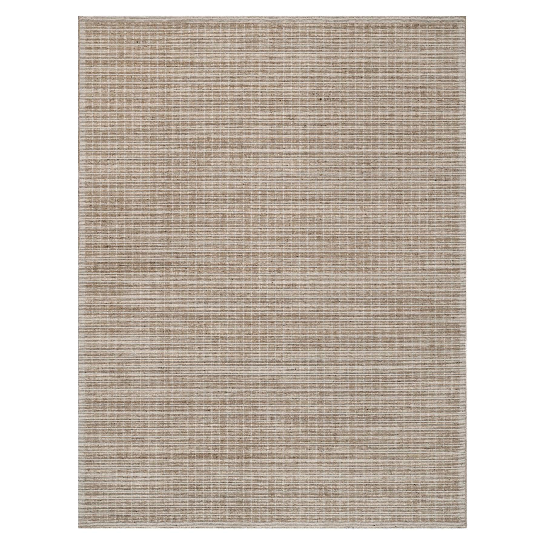 9
x12
 Light Brown Modern Plain Decor Box Design Loomed Knotsted Pure Wool Rugs (tapis de laine pure)