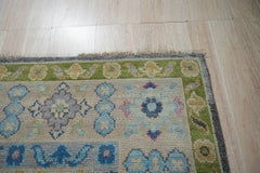 9x12 Maya Kazak Charcoal Traditional Geometric Hand Knotted Wool Carpet Rug