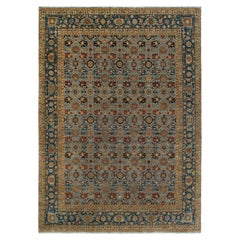 9x12 Mina Khani Style Tappeto di lana annodato a mano ( G-13941 )