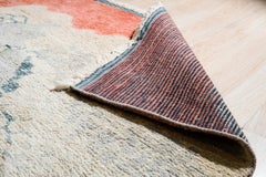 9x12 Multicolor Hand-Knotted Wool Abstract Mountainscape Geometric Carpet Rug