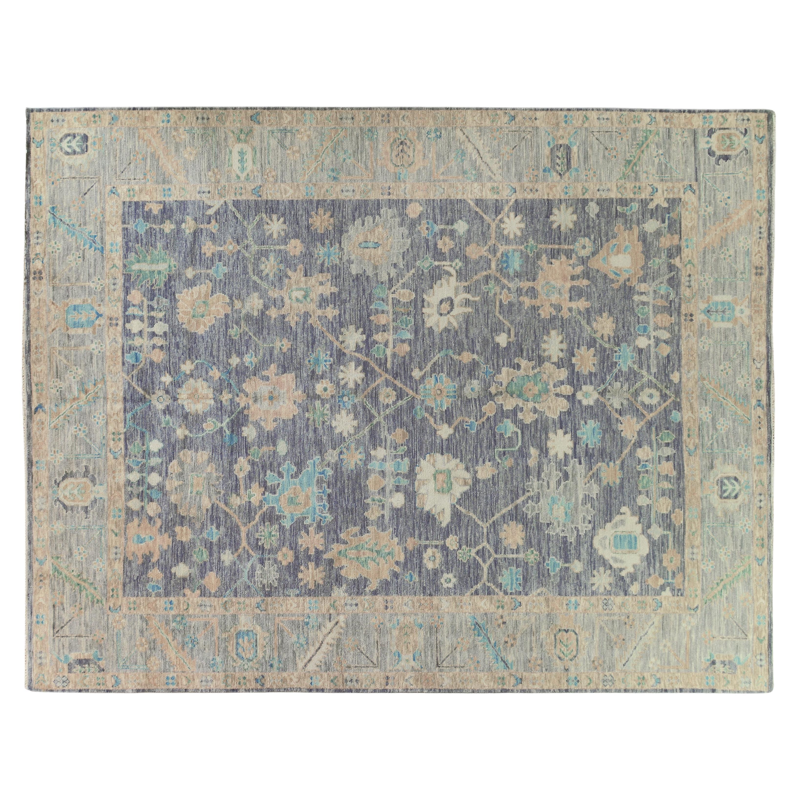Hand-Knotted Tapis persian