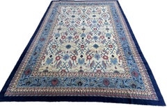9X12 Rare Antique Chinese Peking Rug Art Deco 274cm x 353cm Circa 1890