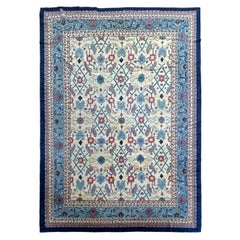 9X12 Rare Antique Chinese Peking Rug Art Deco 274cm x 353cm Circa 1890