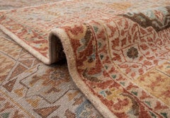 9x12 Hand‑Knotted Wool Mamluk Rug — Red ( G-12274 )