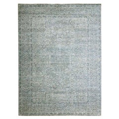 9
x12
 Stone Blue Mamluke Design 14. Jahrhundert Einfluss handgeknüpfter Wollteppich