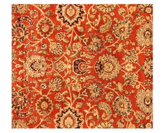 9x12 Traditional Hand-woven Persian Mashad Indo