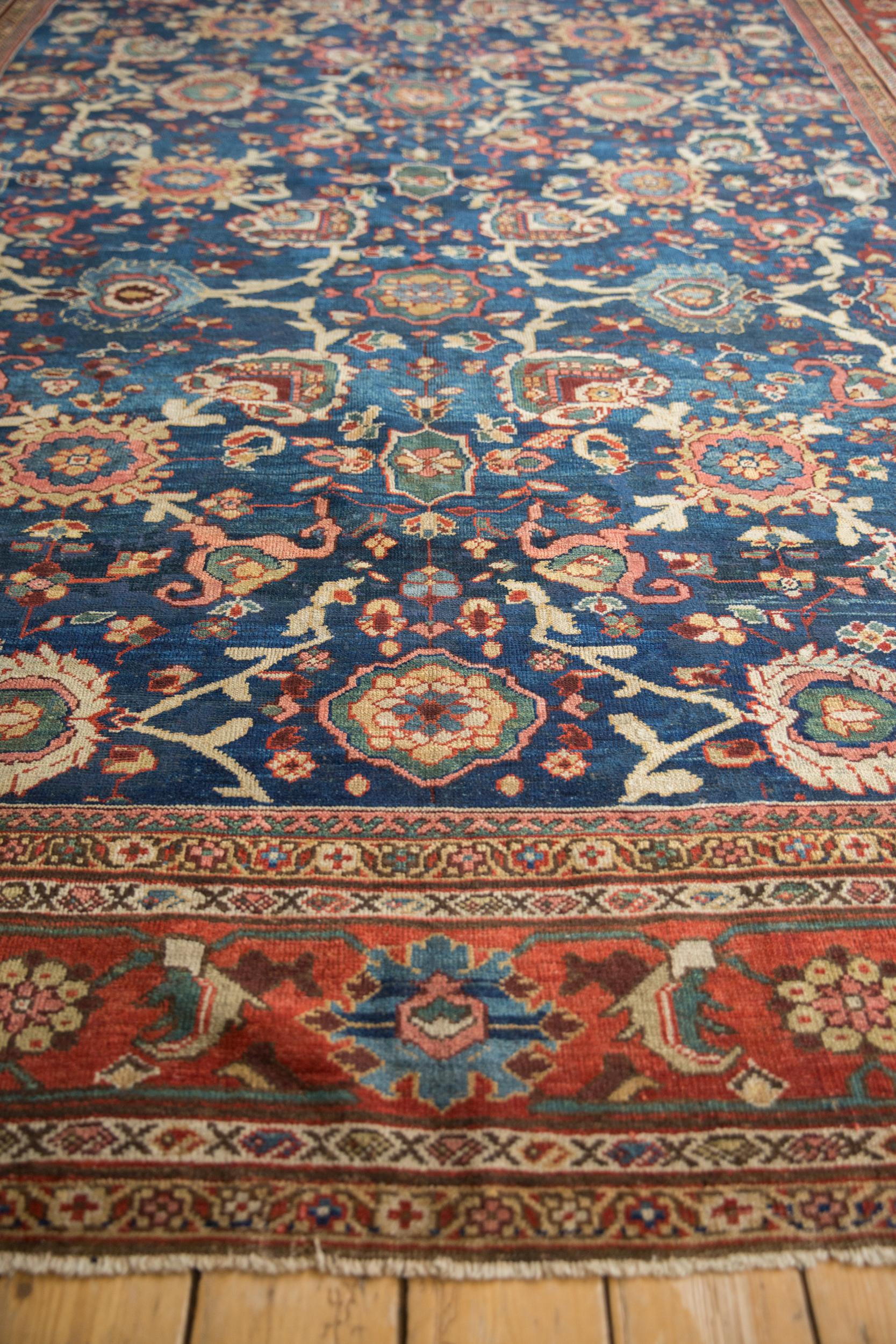 Mahal Teppich im Vintage-Stil (Handgeknüpft)
