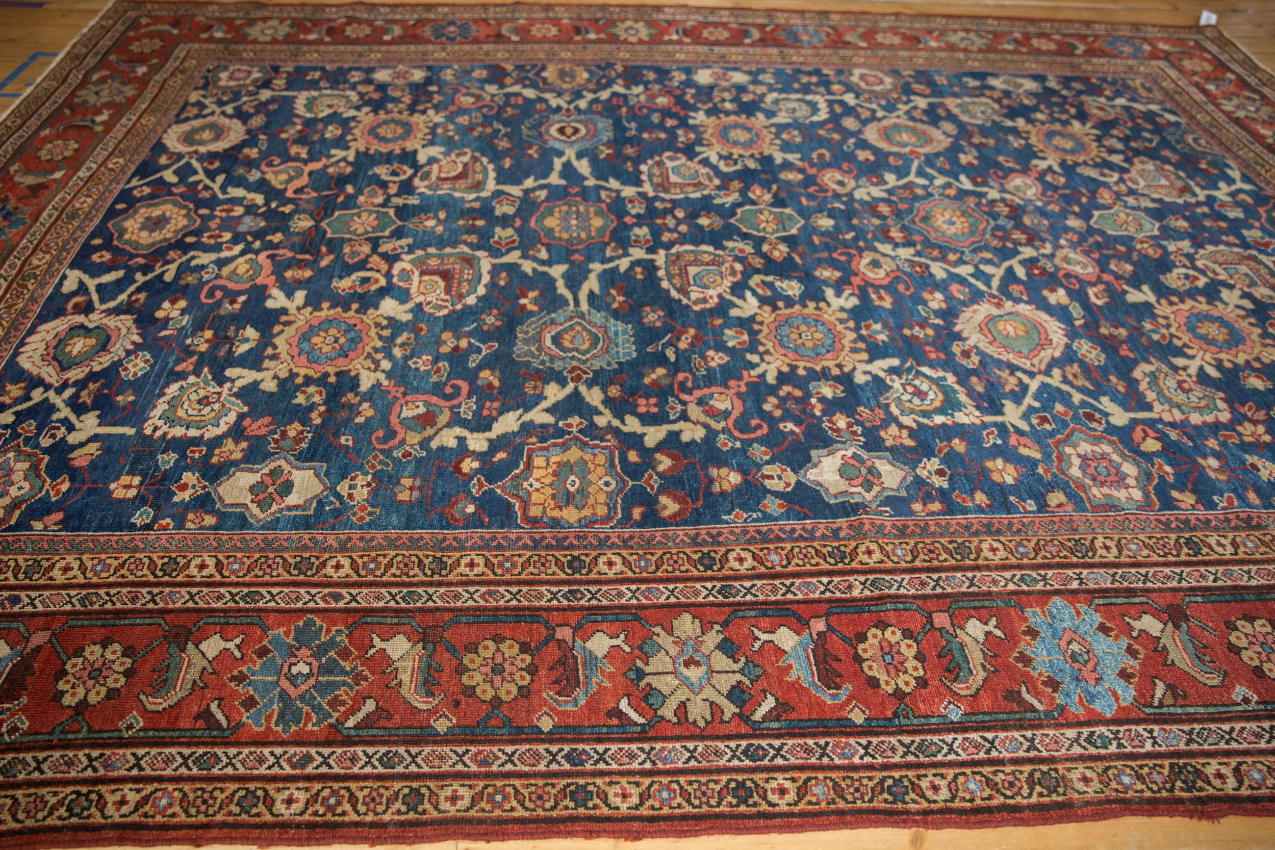 Mahal Teppich im Vintage-Stil (Frühes 20. Jahrhundert)