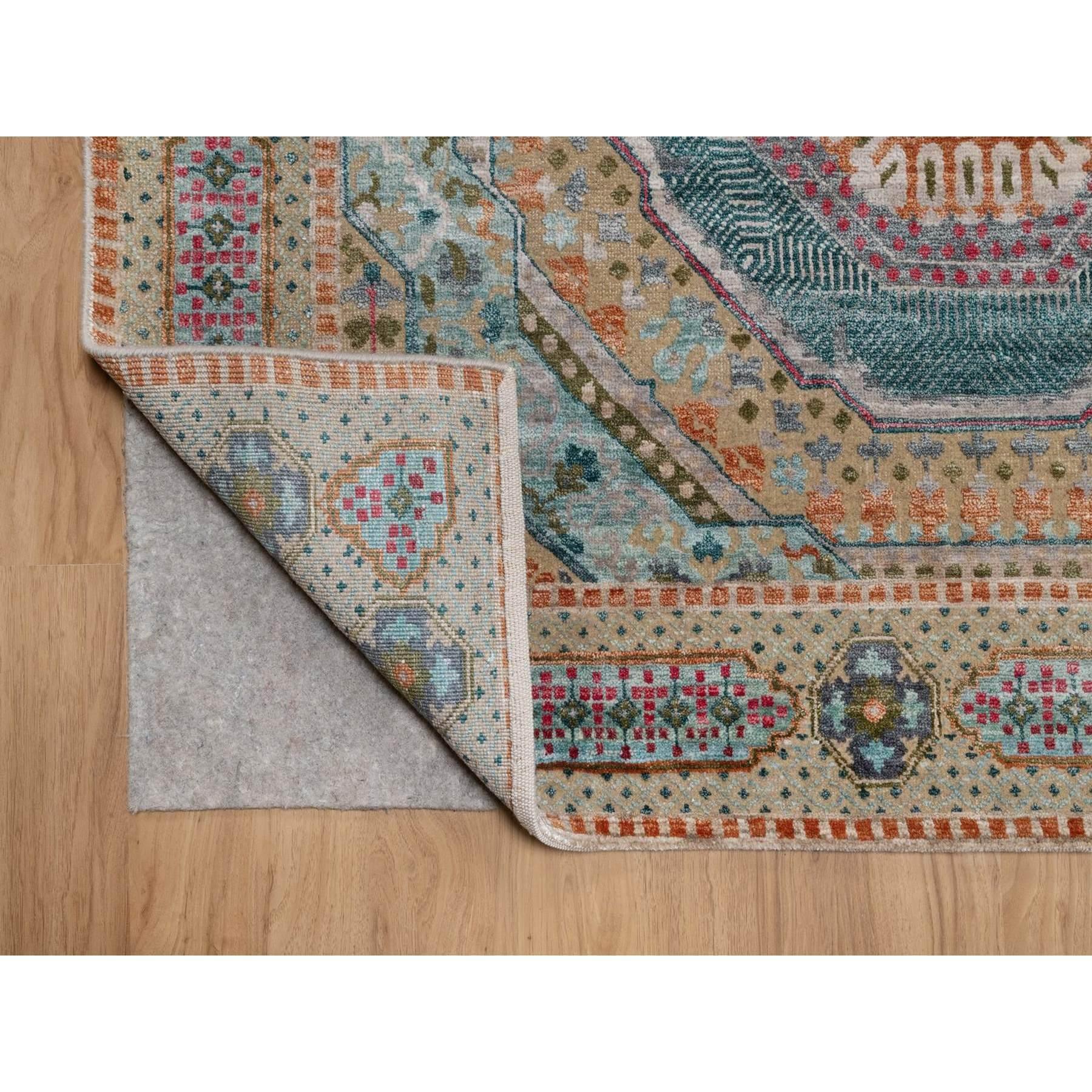 Noué à la main 9'x12'1