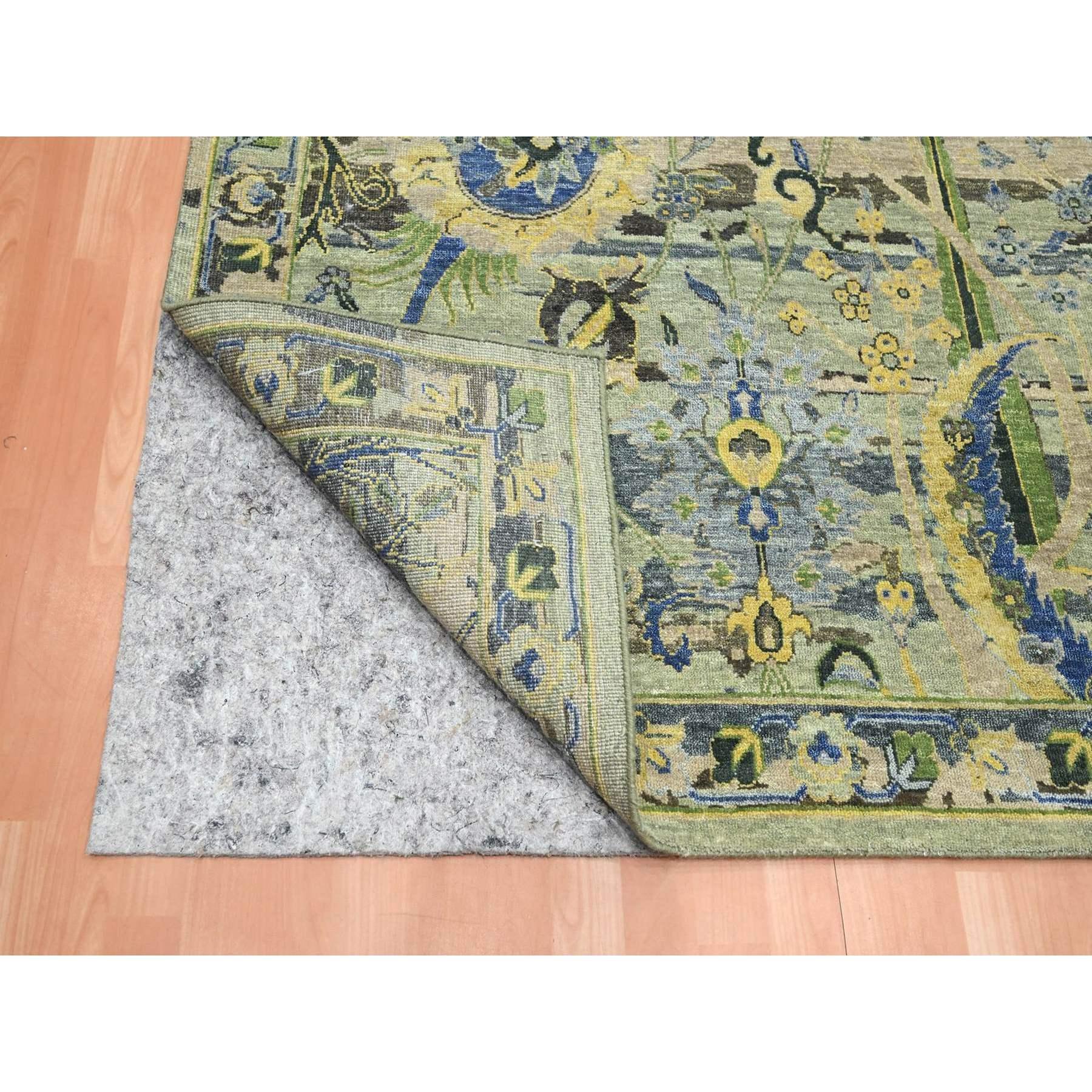 Noué à la main 9'x12'1