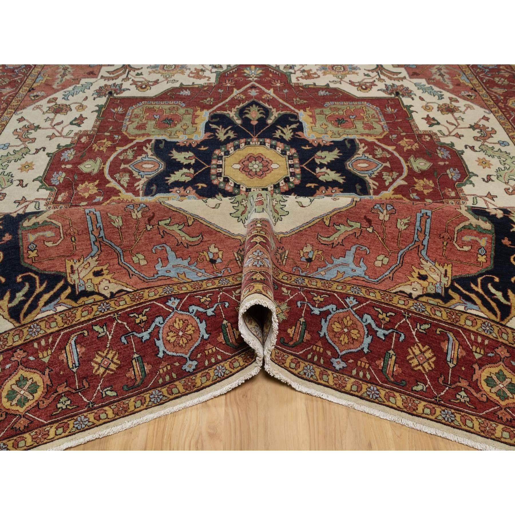 Noué à la main 9'x12'1