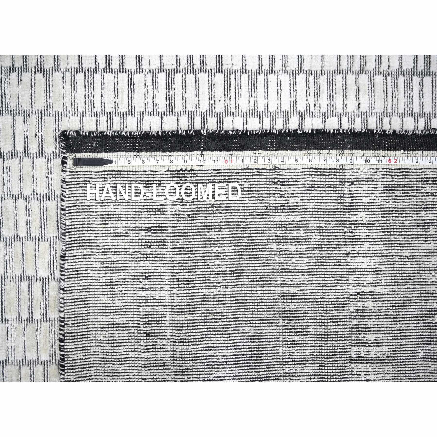 Tappeto orientale in lana e seta tessuta a mano 9'x12'1