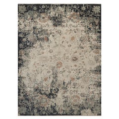 Tappeto 9
x12
2" avorio Agra Design con motivi botanici annodato a mano in pura lana