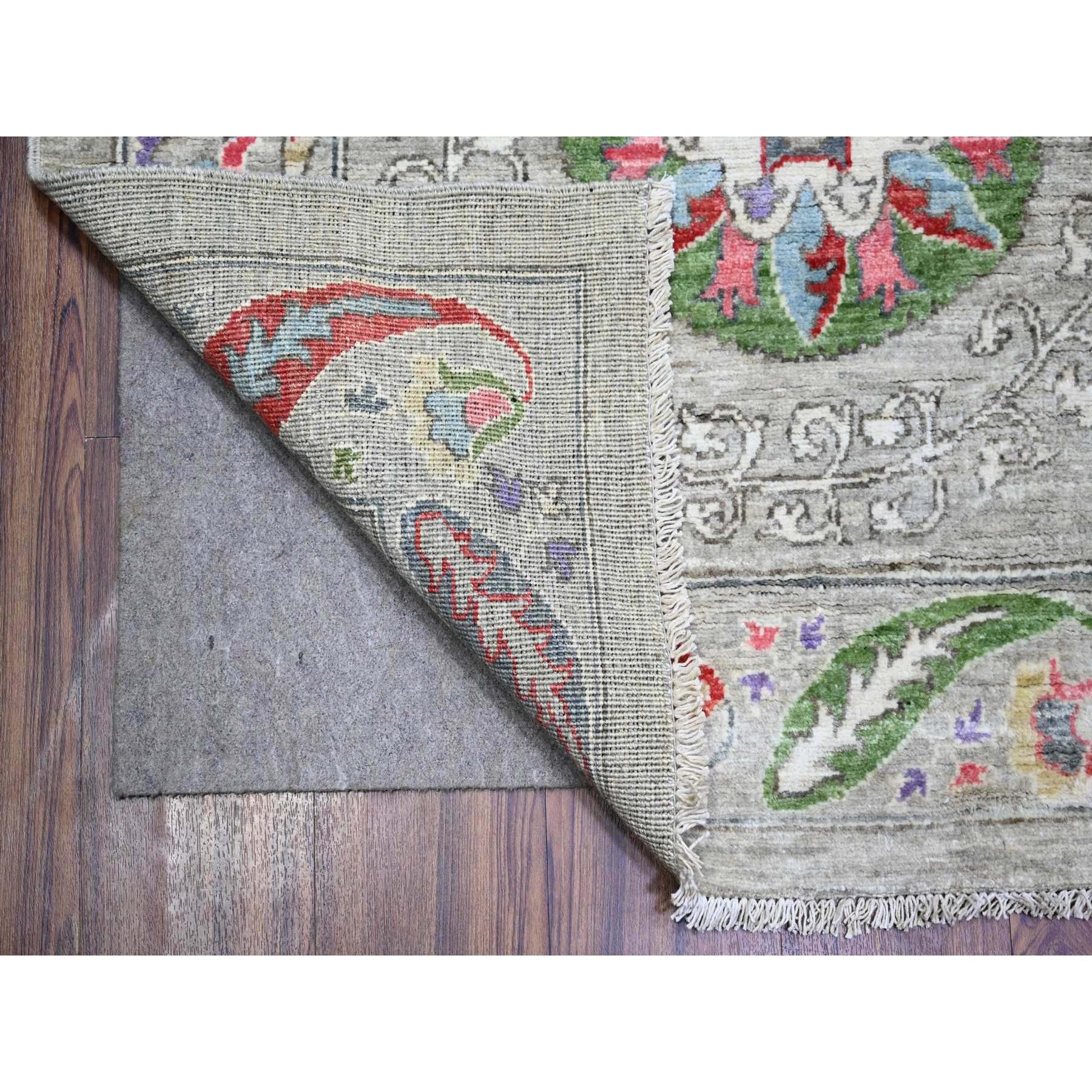 Annodato a mano Tappeto Peshawar 9'x12'2