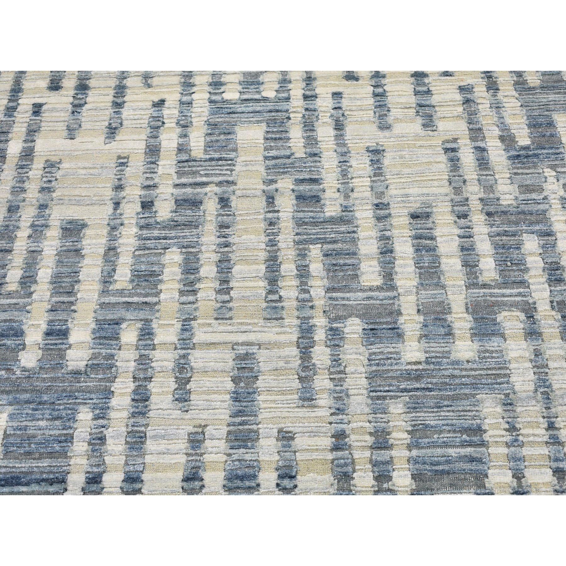 Indien Tapis noué à la main 9'x12'2