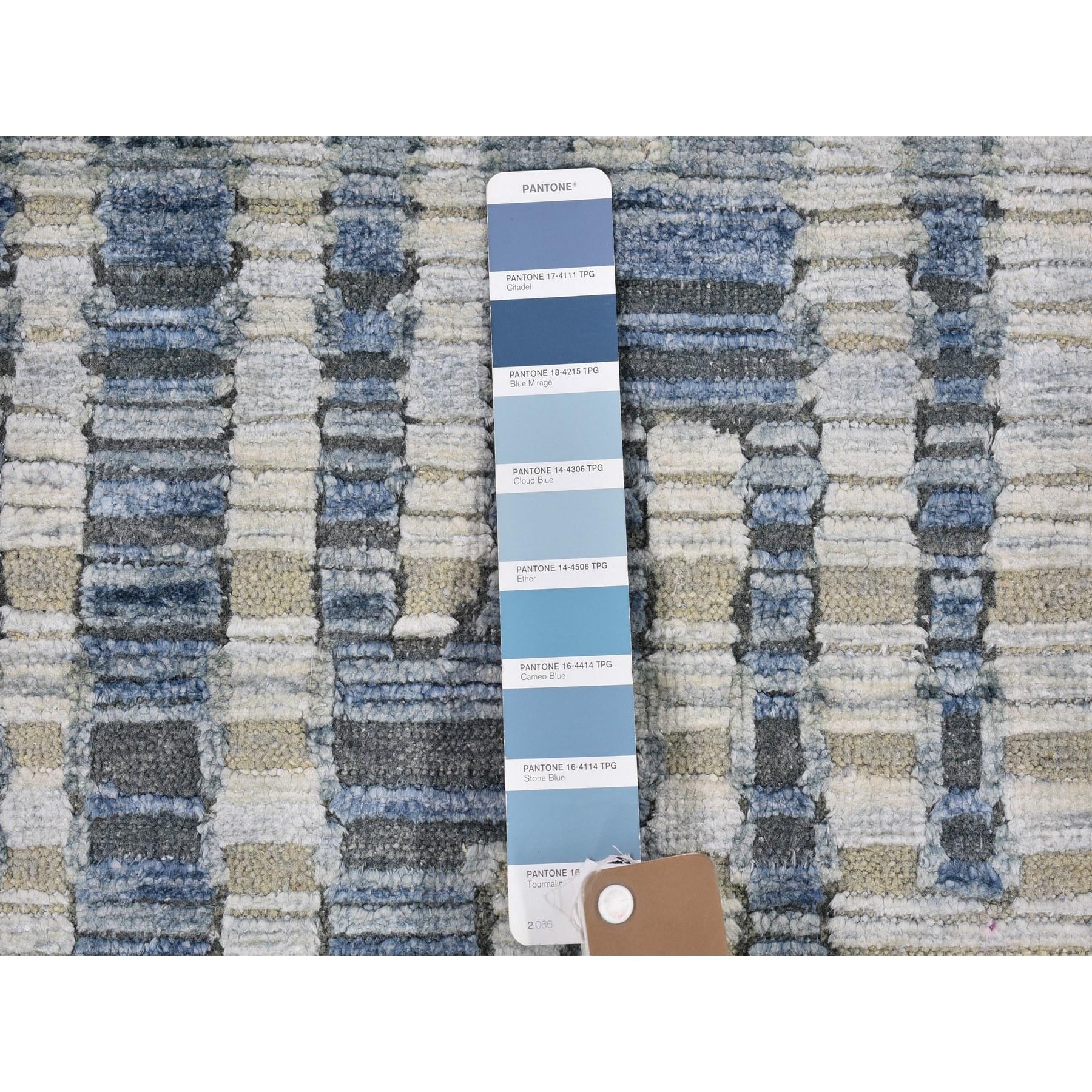XXIe siècle et contemporain Tapis noué à la main 9'x12'2