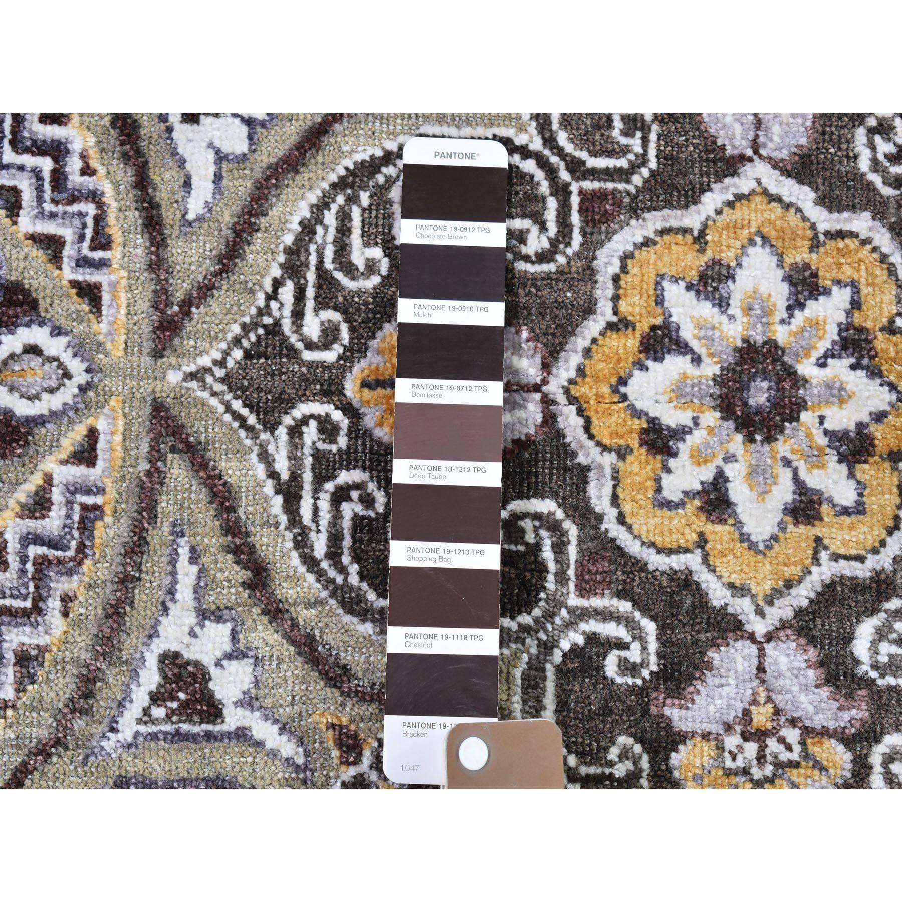 Seta Tappeto Hand Made 9'x12'2