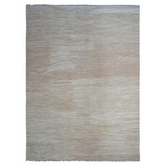 9
x12
2" Tumbleweed Brown Flat Weave Solid Design Kilim Hand gewebt alle Wolle Teppich