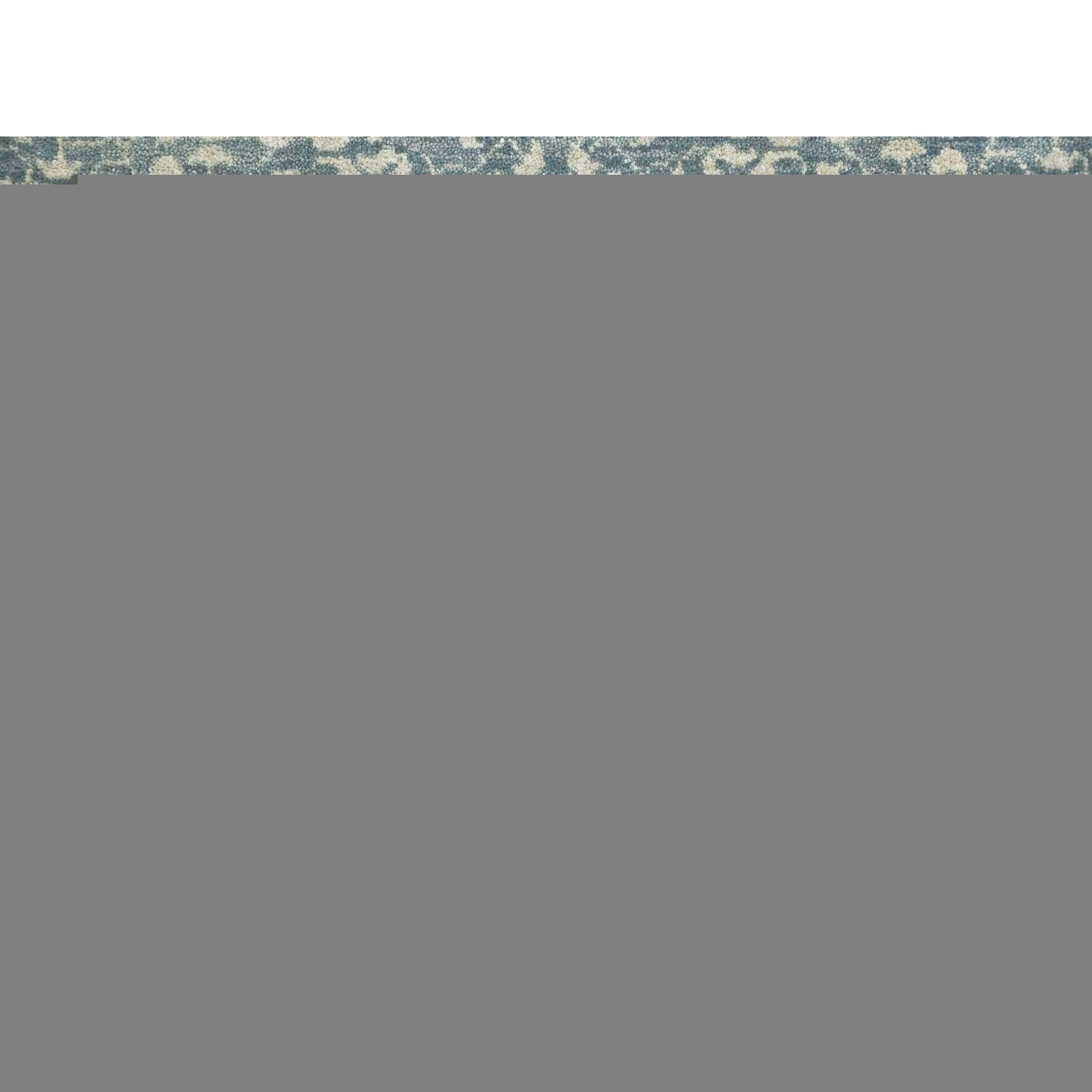 Tapis oriental noué à la main, design moderne et bleu 9'x12'3