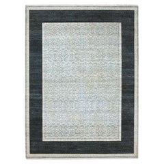 9
x12
3" Blue, Modern Design, Pure Wool Hand Knotted Oriental Rug 9
x12
3" Blue, Modern Design, Pure Wool Hand Knotted Oriental Rug