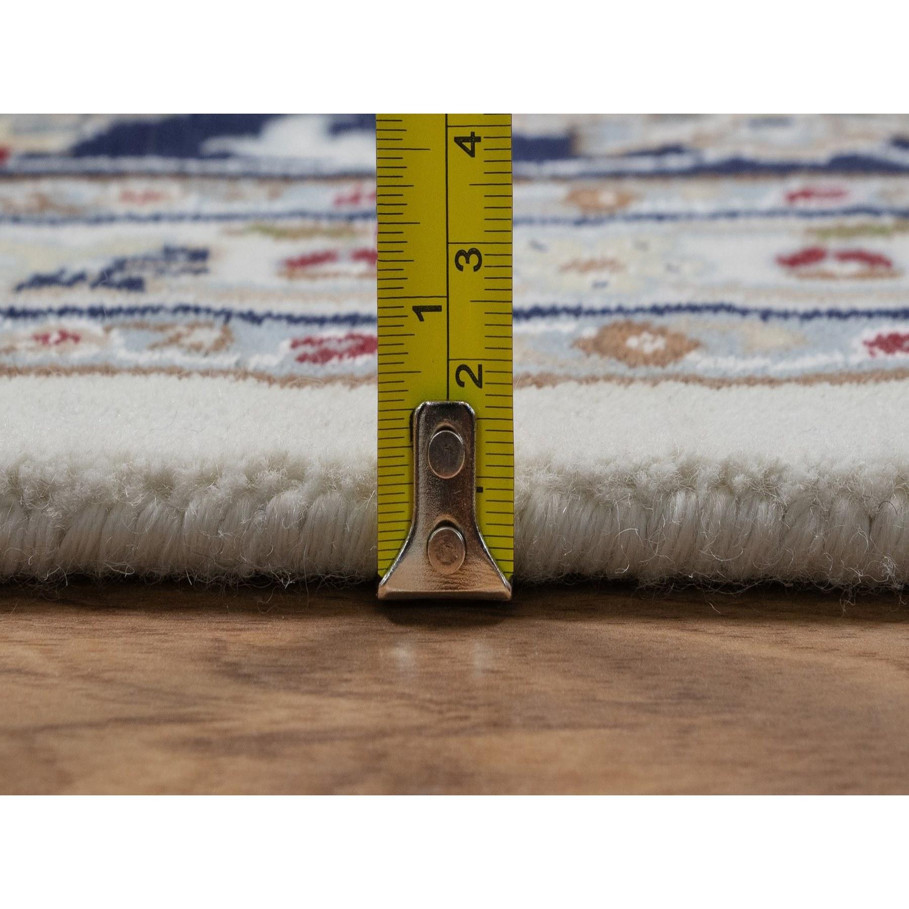 Tappeto in lana e seta annodato a mano 9'x12'3