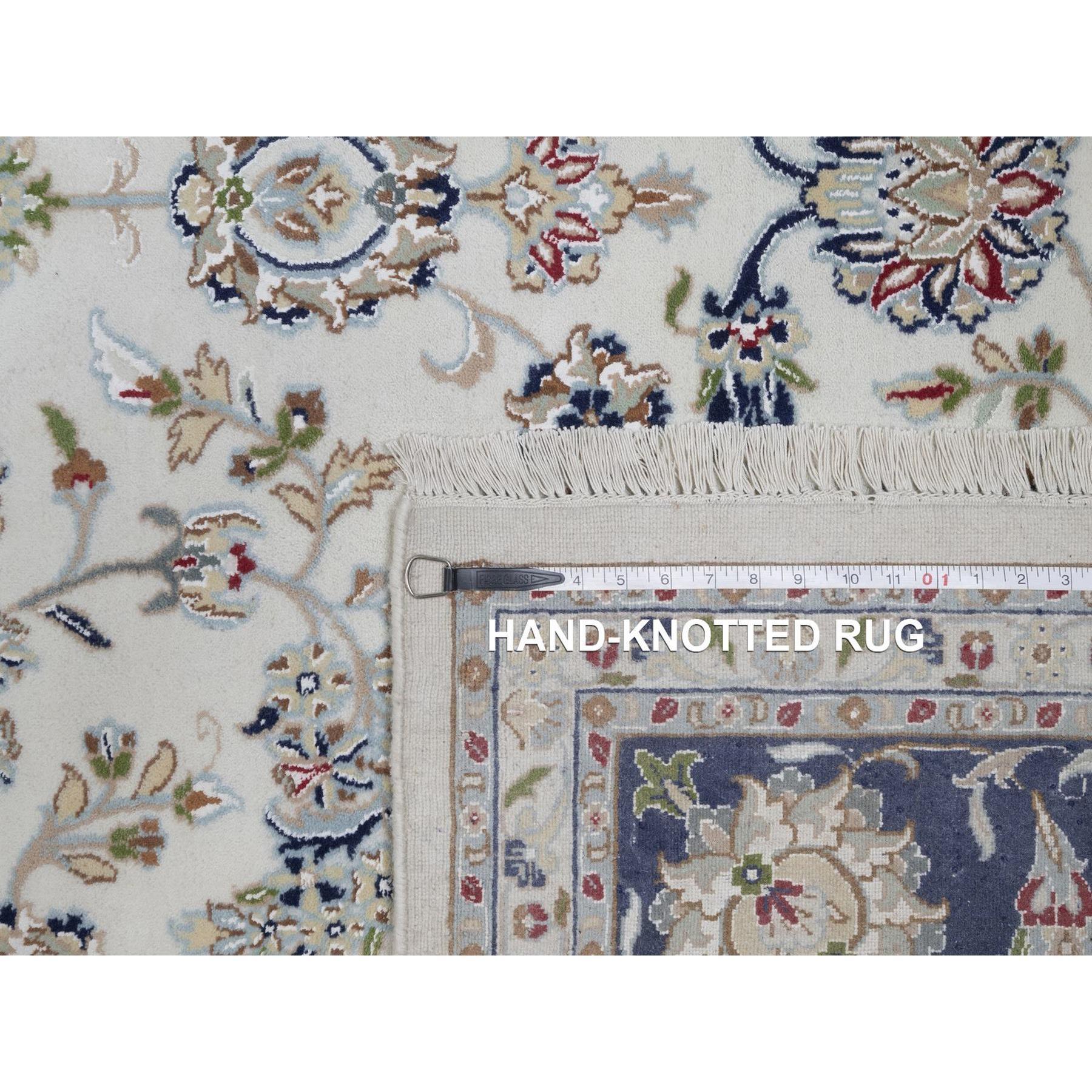 Tappeto in lana e seta annodato a mano 9'x12'3