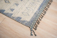 9x13 Gray Hand-Knotted Wool Deconstructed Geometry Tribal Modern Carpet Rug