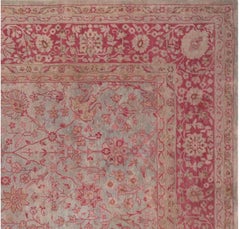 9x13 Hand-Knotted Antique Turkish Sparta Area Rug