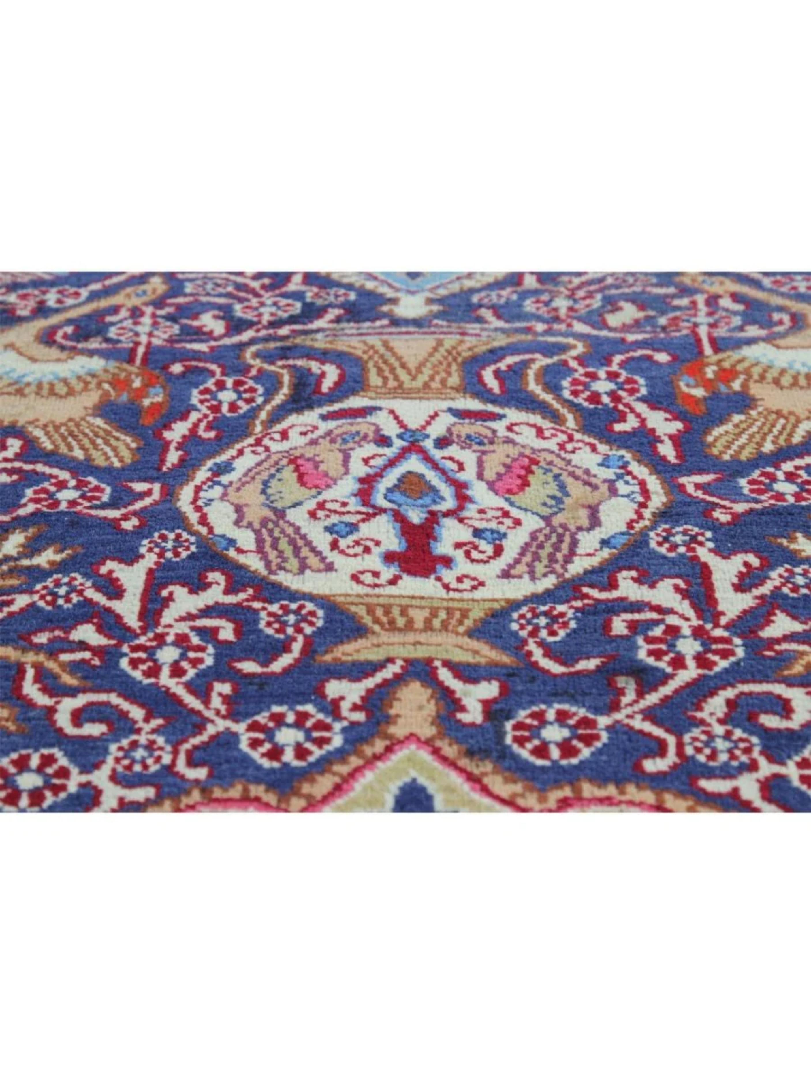 9x13 Hand Knotted Old Kashmar Area Rug im Zustand „Gut“ im Angebot in Dallas, TX